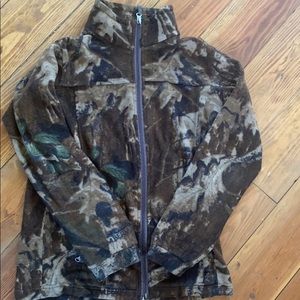 Camo Columbia sweater!